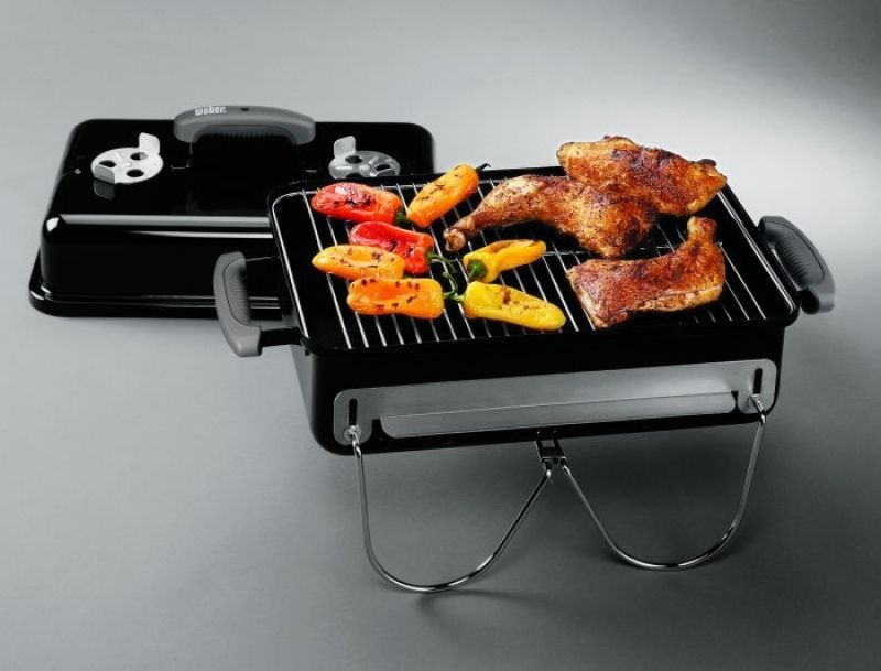 Weber Go-Anywhere Holzkohlegrill Black