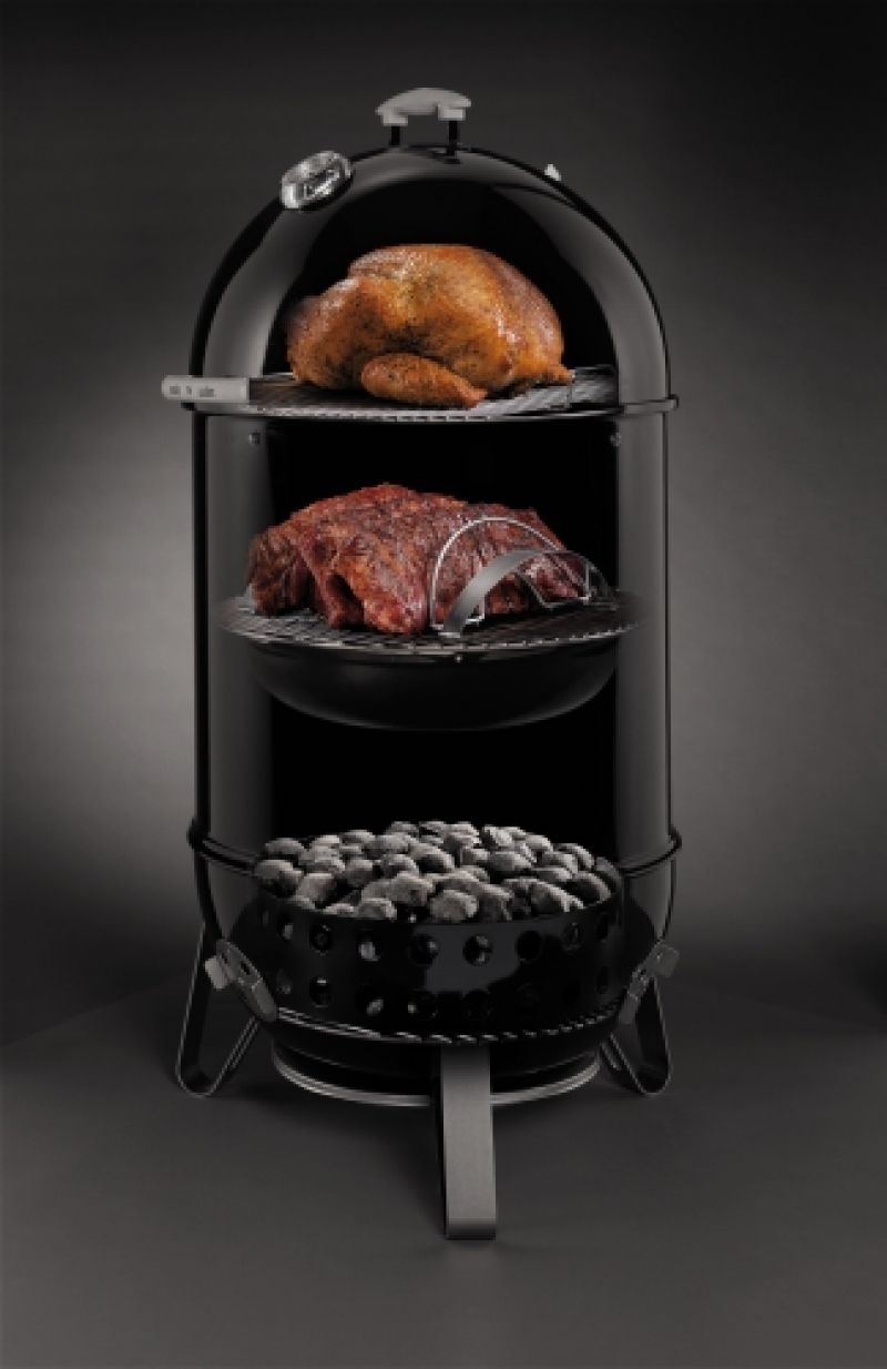 Weber Smokey Mountain Cooker 57cm Black