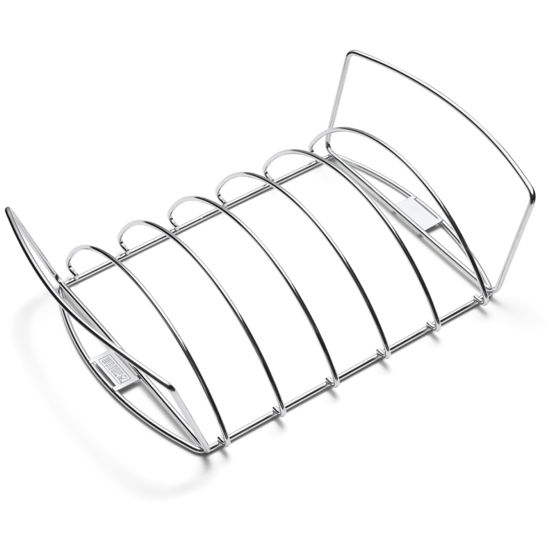 Weber Premium Spare-Rib-Halter & Bratenkorb