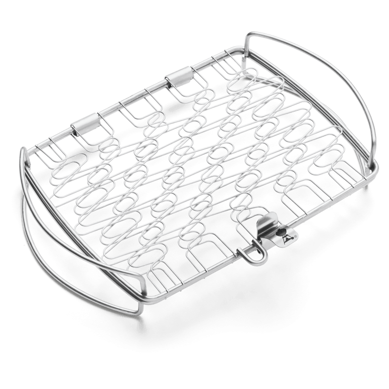 Weber Fisch- und Gemüsehalter - klein - Edelstahl